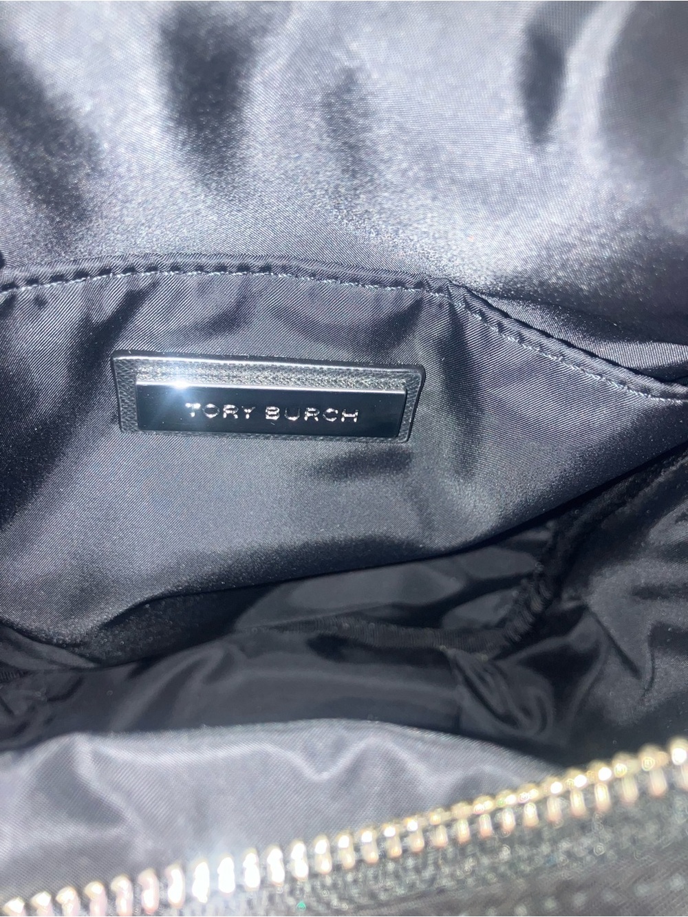 Tory Burch Virginia Black Nylon Camera Bag *NWT* - Picture 4 of 5